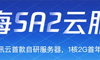 腾讯云星星海SA2云服务器自研性能评测及99元优惠价格表