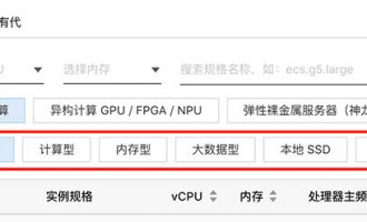 阿里云服务器配置如何选择？（CPU/内存/带宽/磁盘）