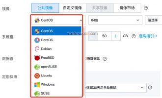 腾讯云服务器选哪个操作系统？腾讯云镜像选择