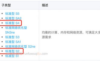 腾讯云服务器标准型S4和标准型S2区别性能配置对比