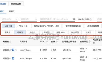 小白如何选择云服务器配置？CPU/内存/带宽/系统盘选择攻略