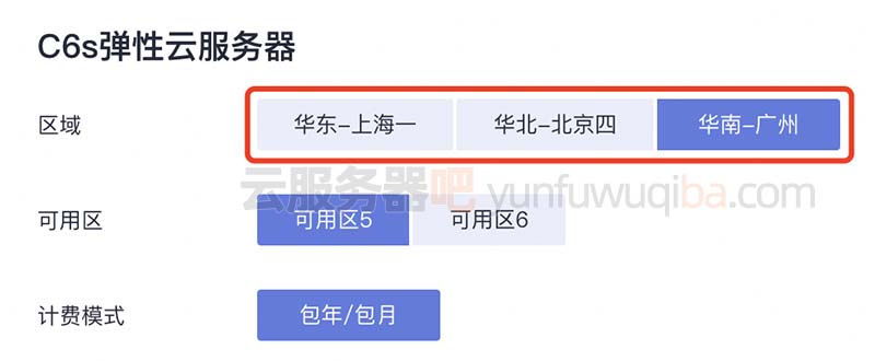 华为云服务器区域选错不可以修改
