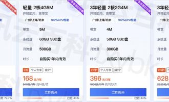 便宜云服务器阿里云/腾讯云/华为云/硅云/UCloud价格表